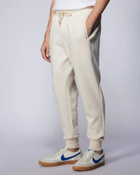 Luxe Travel Joggers - Ecru