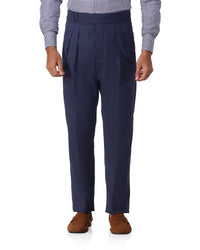 Montero Stretch Neapolitan Dress Pants - Blue