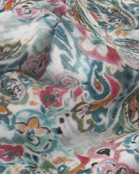 Tangiers Cotton Silk Printed Shirt - Multicoloured