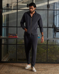 Luxe Journey Hoodie & Joggers Co-ord Set - Dark Grey