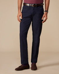 Midnight Indigo Mid-Rise Stretch Jeans