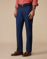 True Indigo Mid-Rise Stretch Jeans