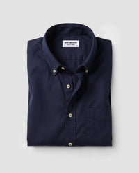 Navy Washed Twill Shirt