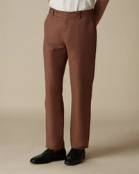 Driftscape Relaxed Linen Pants - Brown