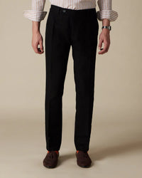 Driftscape Relaxed Linen Pants - Black