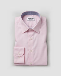 Pink Giza Cotton Satin Shirt