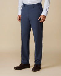 Beckett Mid-Rise Dress Pants - Navy