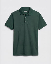 Signature Classic Button Polo - Olive