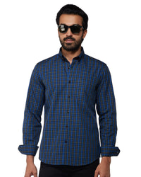 Cotton Oxford Checked Shirt - Multicoloured - Uniform