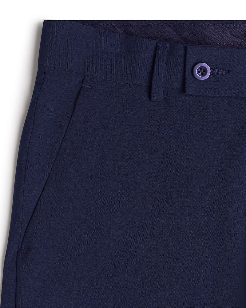 Flux 4-way Stretch Dress Pants - Dark Blue