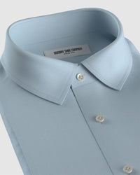 Stretch Dobby Shirt - Light Blue