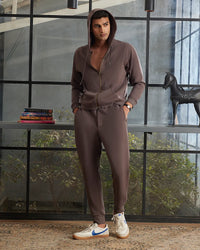 Luxe Journey Hoodie & Joggers Co-ord Set - Brown