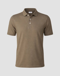 Signature Classic Button Polo - Olive