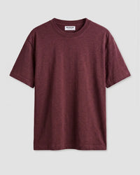 Luxe Lounger T-Shirt - Maroon