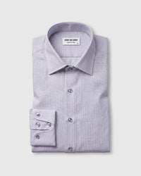 Grey Dobby Gatsby Shirt